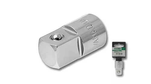 STALCO 1/2" belső négyszög -  3/8" külső négyszög dugókulcs átalakító
