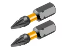 INGCO Impact bithegy PZ2 x 25 mm (2 db)