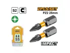 INGCO Impact bithegy PZ2 x 25 mm (2 db)