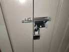 Riwall PRO RMSP 6x8 fém kerti tároló ház 240x183 cm, lapostetős, zárható, barna