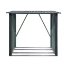 Riwall PRO RMWS 3x7 fém tűzifatároló 2x1,5 m, 2,2 m³, lejtős tetővel, antracit