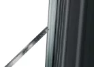 Riwall PRO RMWS 3x9 fém tűzifatároló fészerrel 2,7x1,6 m, zárható ajtóval, antracit