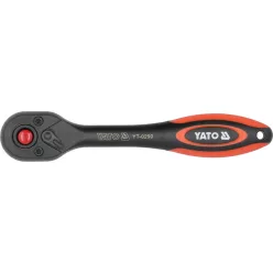 YATO Racsnis hajtószár 1/4" 140 mm 72T CrV