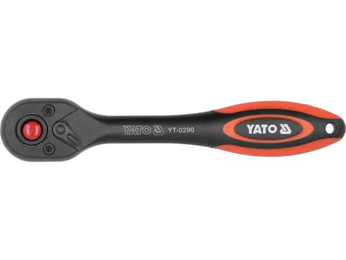 YATO Racsnis hajtószár 1/4" 140 mm 72T CrV