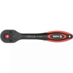   YATO Racsnis hajtószár 1/4" 144 mm 72T hajlított szár CrV