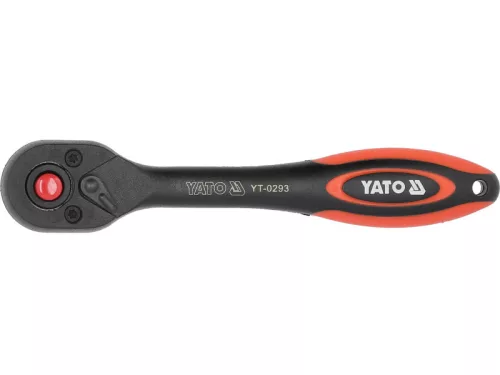 YATO Racsnis hajtószár 1/4" 144 mm 72T hajlított szár CrV