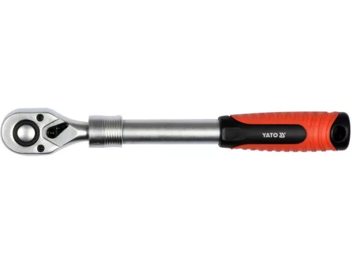 YATO Racsnis hajtószár 1/4" 150-200 mm 72T teleszkópos CrV