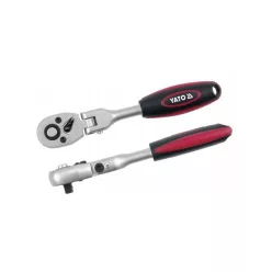   YATO Racsnis hajtószár 1/2" 290 mm 72T csuklós ±90° egyenes szár CrV