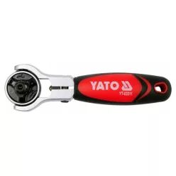   YATO Racsnis hajtószár 1/4" 72T 115 mm forgó fejes CrV