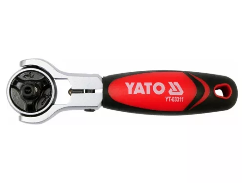 YATO Racsnis hajtószár 1/4" 72T 115 mm forgó fejes CrV