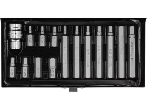 YATO Bit készlet 15 részes (imbusz) H4-H12 1/2"