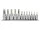 YATO Bit dugókulcs készlet 12 részes lyukas Torx 1/4", 3/8" CrV