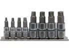 YATO Roncsolt imbuszcsavar kiszedő dugókulcs készlet 8 részes 1/4" 3/8"