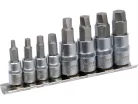 YATO Roncsolt imbuszcsavar kiszedő dugókulcs készlet 8 részes 1/4" 3/8"