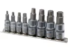YATO Roncsolt imbuszcsavar kiszedő dugókulcs készlet 8 részes 1/4" 3/8"