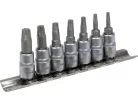 YATO Roncsolttorxcsavar kiszedő dugókulcs készlet 7 részes 1/4"