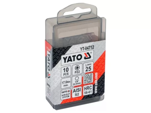 YATO Bithegy PZ2 x 25 mm (10 db)