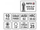 YATO Bithegy PZ2 x 25 mm (10 db)