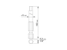 YATO Bithegy imbusz 3,0 + 5,0 mm x (2 db)