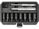 YATO Gépi dugókulcs készlet 10 részes 18-25 mm biztonsági kerékcsavarokhoz