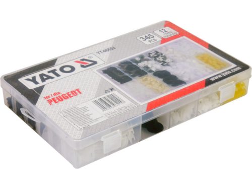 YATO Műanyag patent készlet 345 részes Peugeot