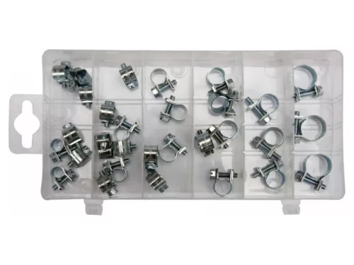 YATO Kábelbilincs készlet 30 részes 6-16 mm