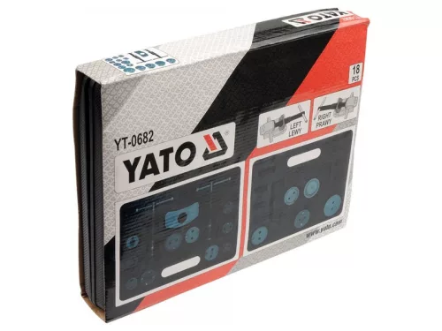 YATO Fékmunkahenger szerelő készlet 18 részes