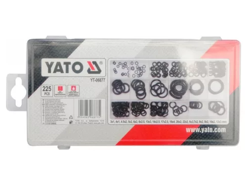 YATO O-gyűrű készlet 225 db