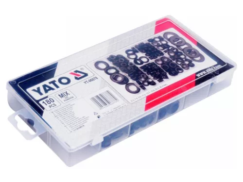 YATO Kábelátvezető gumigyűrű készlet 180 részes