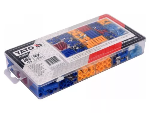YATO Kábelsaru készlet 360 részes
