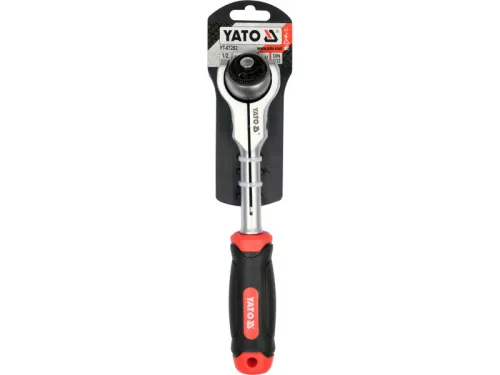 YATO Racsnis hajtószár 1/2" 255 mm 72T forgó fejes CrV