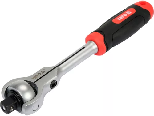 YATO Racsnis hajtószár 1/2" 255 mm 72T forgó fejes CrV