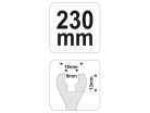 YATO Kárpitkiszedő 230 mm