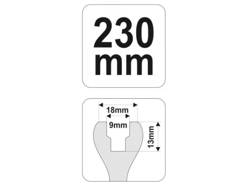 YATO Kárpitkiszedő 230 mm