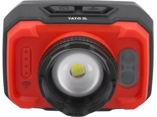 YATO Akkus fejlámpa 600 lm