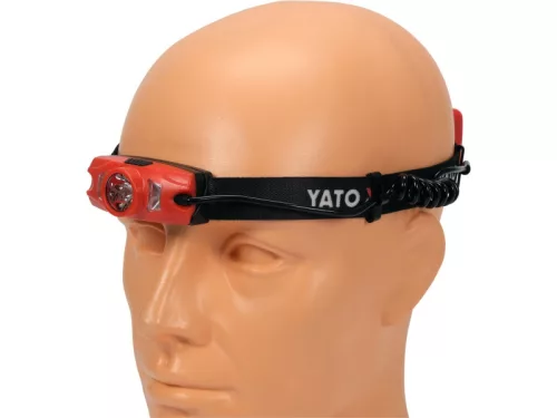 YATO Akkus LED fejlámpa 500 lm