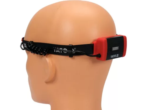 YATO Akkus LED fejlámpa 500 lm