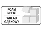 YATO Szerszámkoffer habszivacs betéttel 232 x 192 x 111 mm