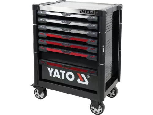 YATO Üres szerszámkocsi 7 fiókos