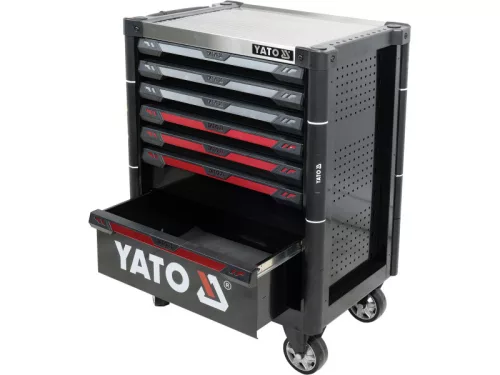 YATO Üres szerszámkocsi 7 fiókos