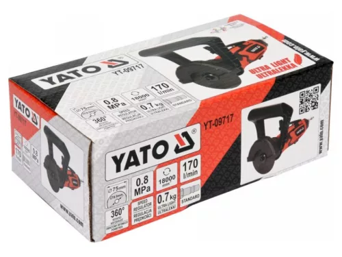 YATO Pneumatikus vágószerszám 75 mm könnyített