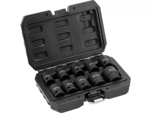 YATO Gépi dugókulcs készlet 1/2 10 részes 10-27 mm