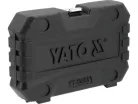 YATO Gépi dugókulcs készlet 1/2" 15 részes 10-27 mm 3/8" x 1/2" adapterrel