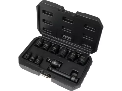 YATO Gépi dugókulcs készlet 11 részes 1/2" 10-27 mm CrMo