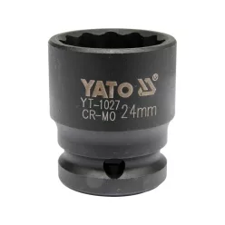 YATO Gépi dugókulcs 1/2" 24 mm CrMo