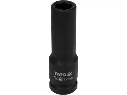 YATO Gépi hosszú dugókulcs 1/2" 12 mm CrMo