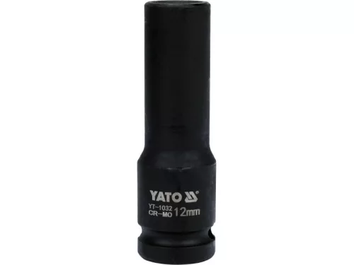 YATO Gépi hosszú dugókulcs 1/2" 12 mm CrMo