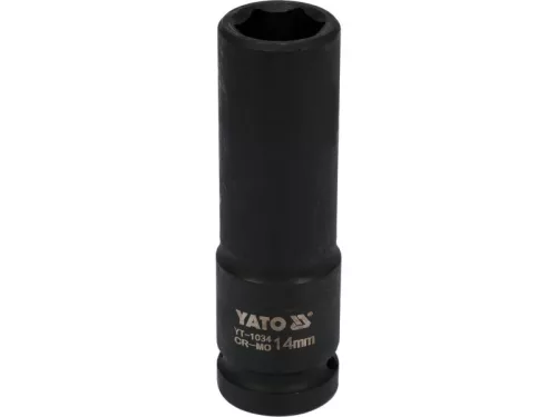 YATO Gépi hosszú dugókulcs 1/2" 14 mm CrMo