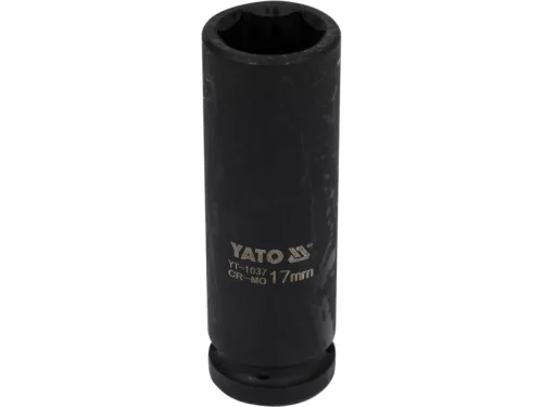 YATO Gépi hosszú dugókulcs 1/2" 17 mm CrMo