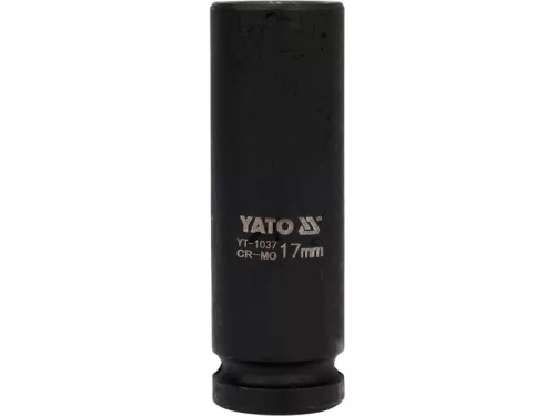 YATO Gépi hosszú dugókulcs 1/2" 17 mm CrMo